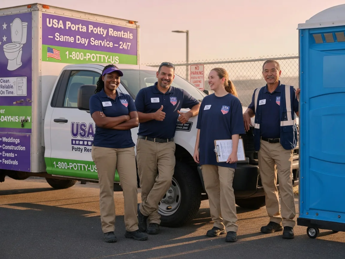 Porta Potty Rental company in Bridgeport, NJ